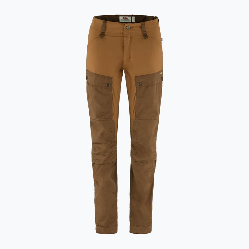 Pantaloni de trekking pentru femei Fjällräven Keb timber brown/chestnut