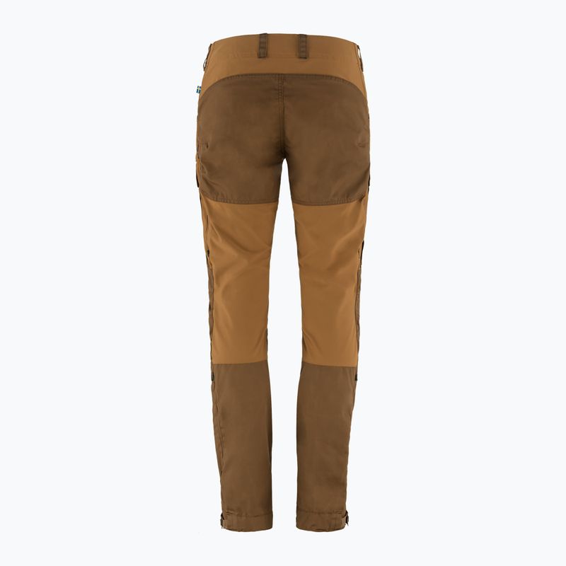 Pantaloni de trekking pentru femei Fjällräven Keb timber brown/chestnut 2