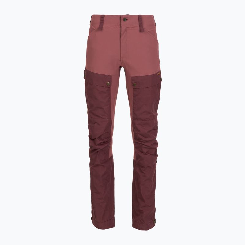 Pantaloni de trekking pentru femei Fjällräven Keb port/mesa purple