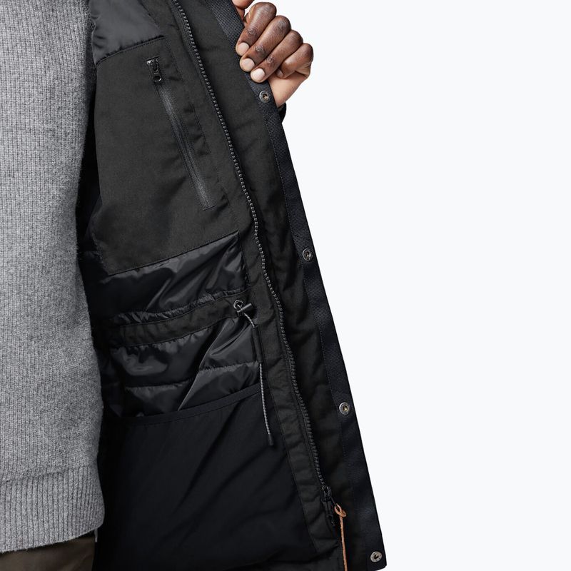 Jachetă de iarnă pentru bărbați Fjällräven Nuuk Lite Parka 550 negru 5