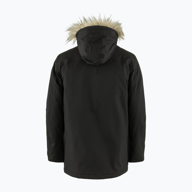 Jachetă de iarnă pentru bărbați Fjällräven Nuuk Lite Parka 550 negru 7
