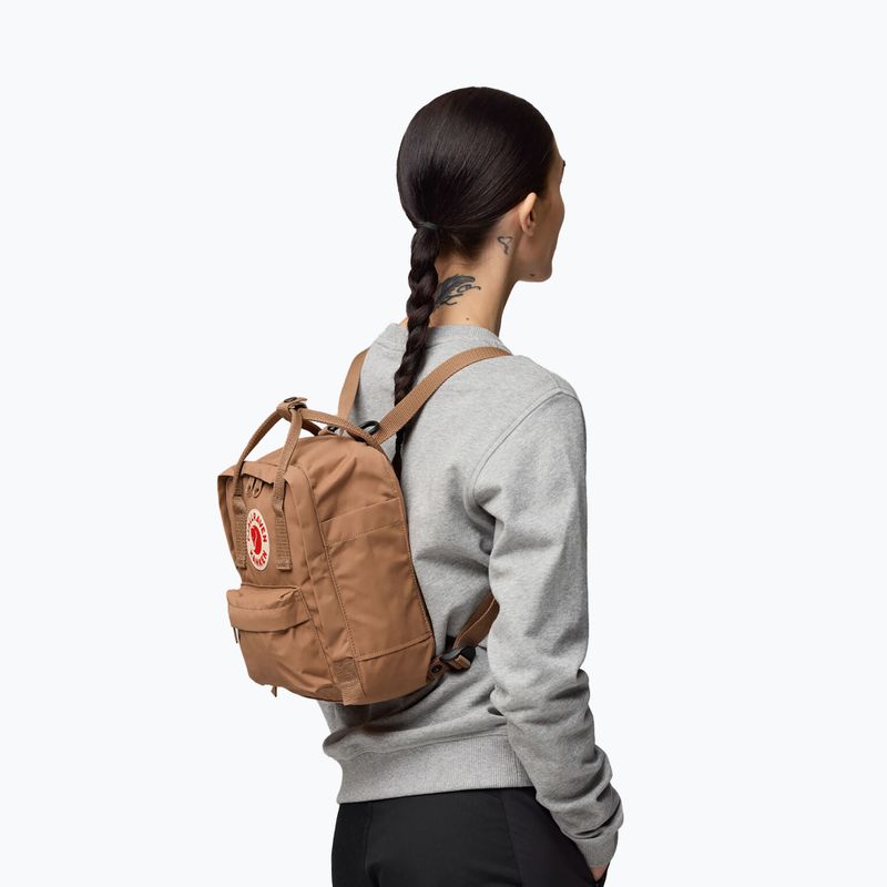Rucsac urban Fjällräven Kanken Mini 7 l khaki dust 6