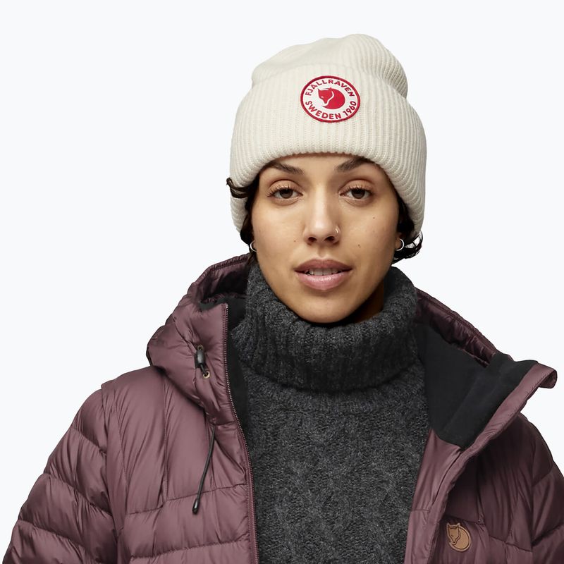 Căciulă de iarnă Fjällräven 1960 Logo Hat chalk white 3