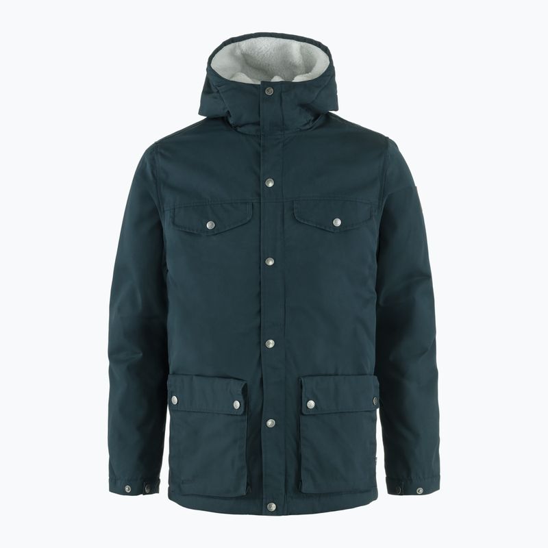 Geacă de vânt pentru bărbați Fjällräven Greenland Winter dark navy