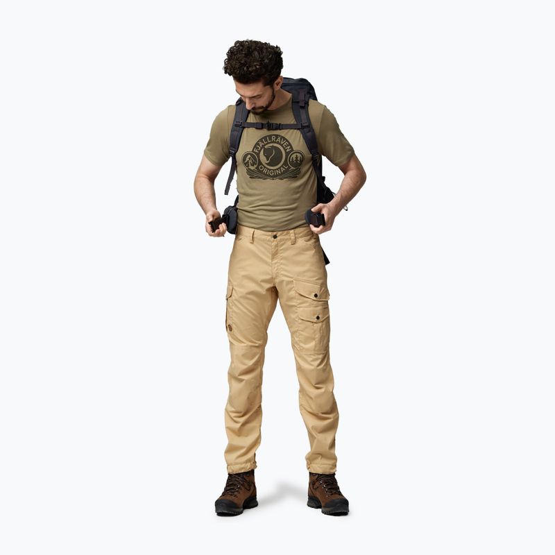 Pantaloni de trekking pentru bărbați Fjällräven Vidda Pro Lite fossil 2