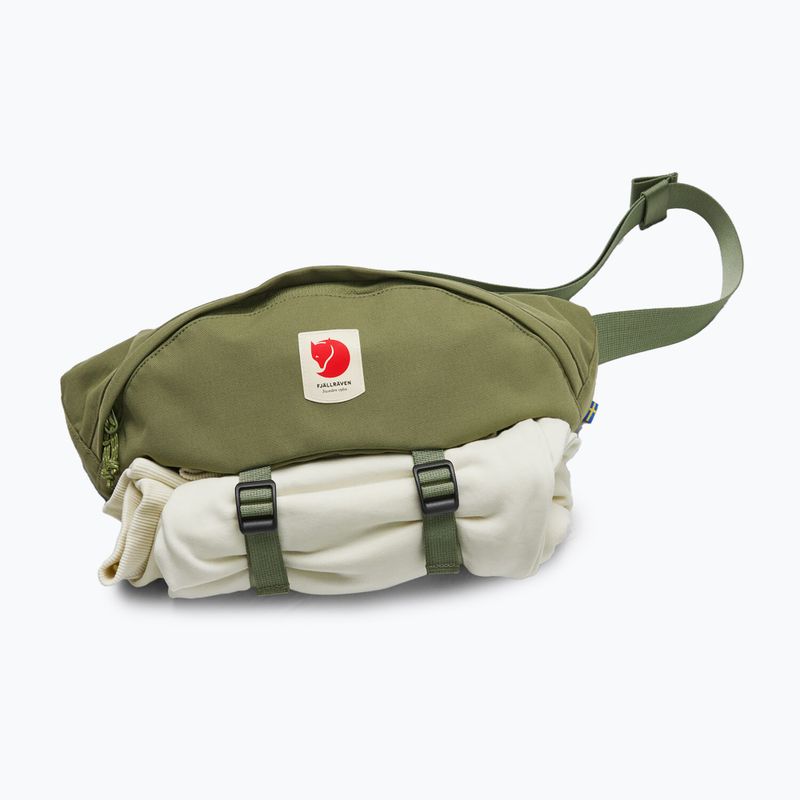 Borsetă Fjällräven Ulvö Hip Pack Large 4 l green 4