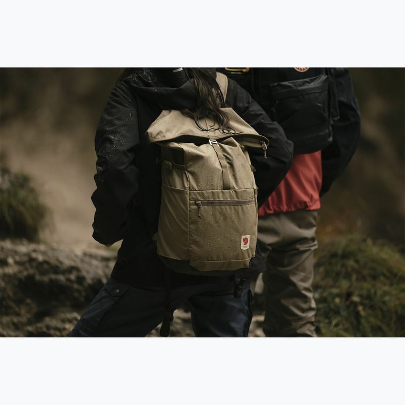 Rucsac turistic Fjällräven High Coast Foldsack 24 l clay 4