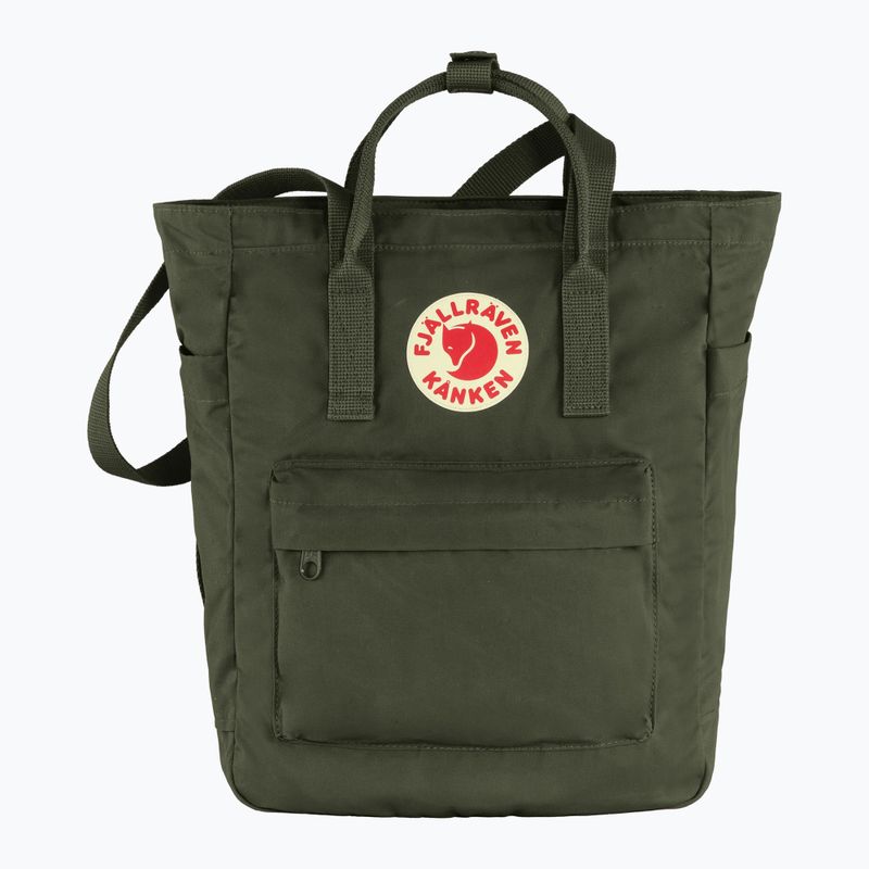 Geantă 2 în 1 Fjällräven Kanken Totepack 14 l deep forest