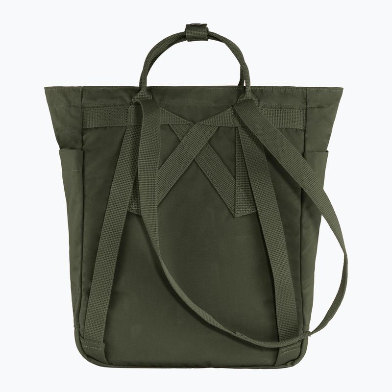Geantă 2 în 1 Fjällräven Kanken Totepack 14 l deep forest 2