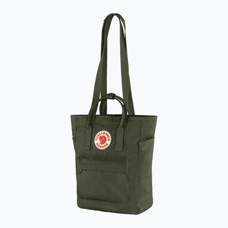 Geantă 2îm1 Fjällräven Kanken Totepack 14 l deep forest 3