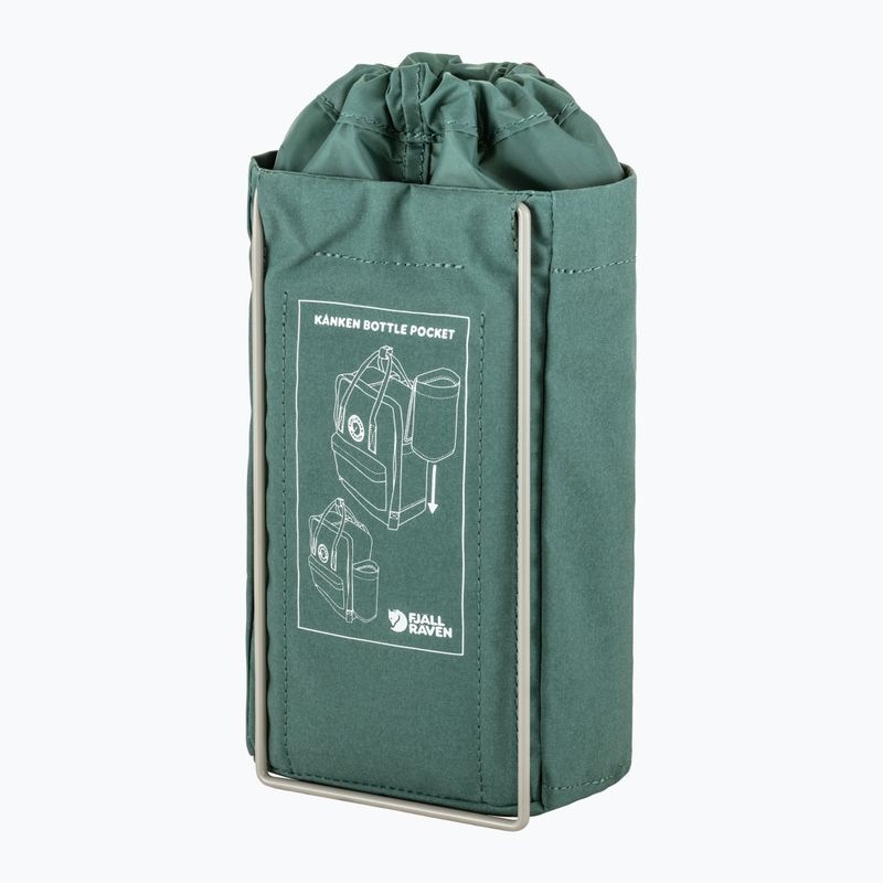 Buzunar pentru sticlă Fjällräven Kanken Bottle Pocket frost green 2