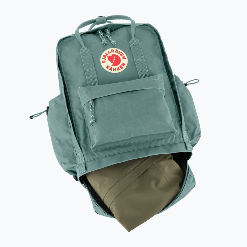 Rucsac de oraș Fjällräven Kånken Outlong 18 l frost green 5