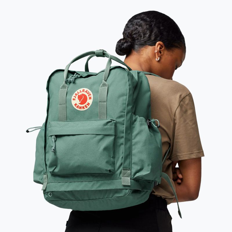 Rucsac urban Fjällräven Kånken Outlong 18 l forest green 6