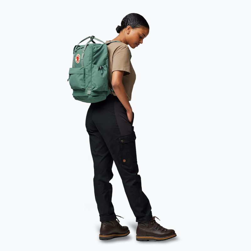 Rucsac urban Fjällräven Kånken Outlong 18 l forest green 7