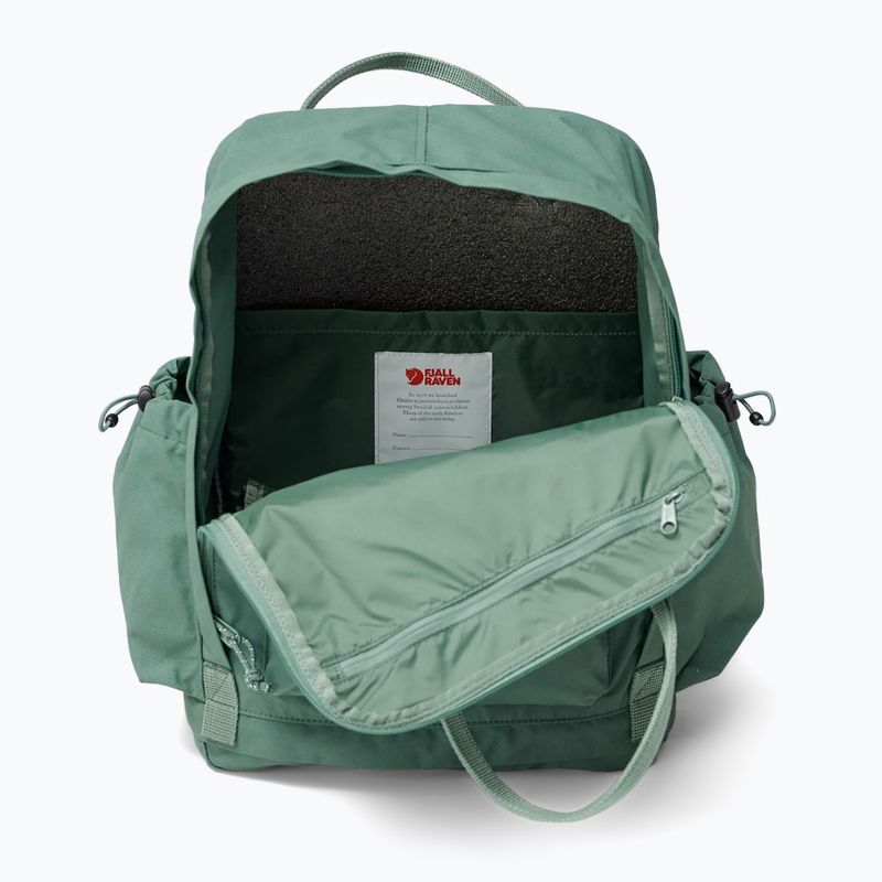 Rucsac urban Fjällräven Kånken Outlong 18 l forest green 11