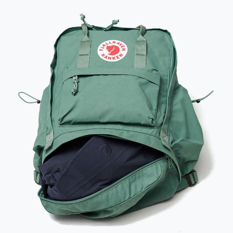 Rucsac urban Fjällräven Kånken Outlong 18 l forest green 12