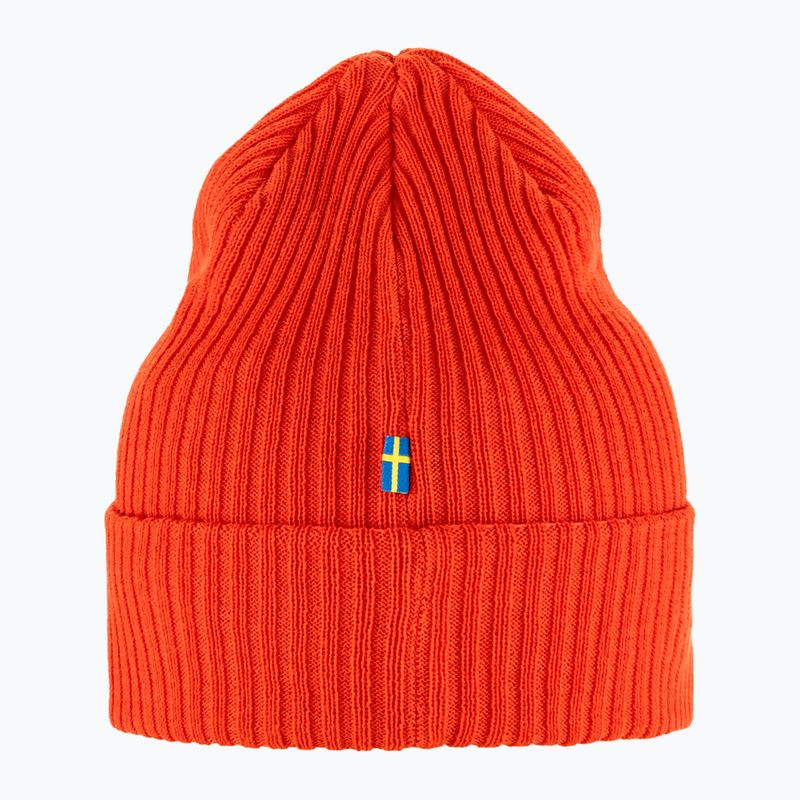 Căciulă de iarnă Fjällräven Rib Hat flame orange 3
