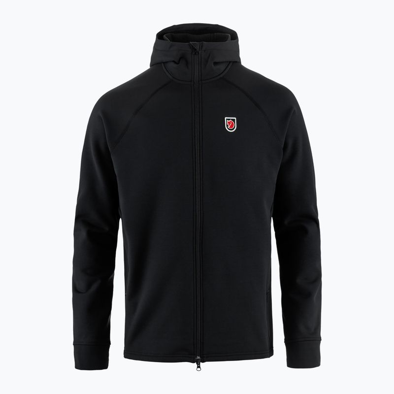 Bluză de trekking pentru bărbați Fjällräven Expedition Fleece Hoodie black