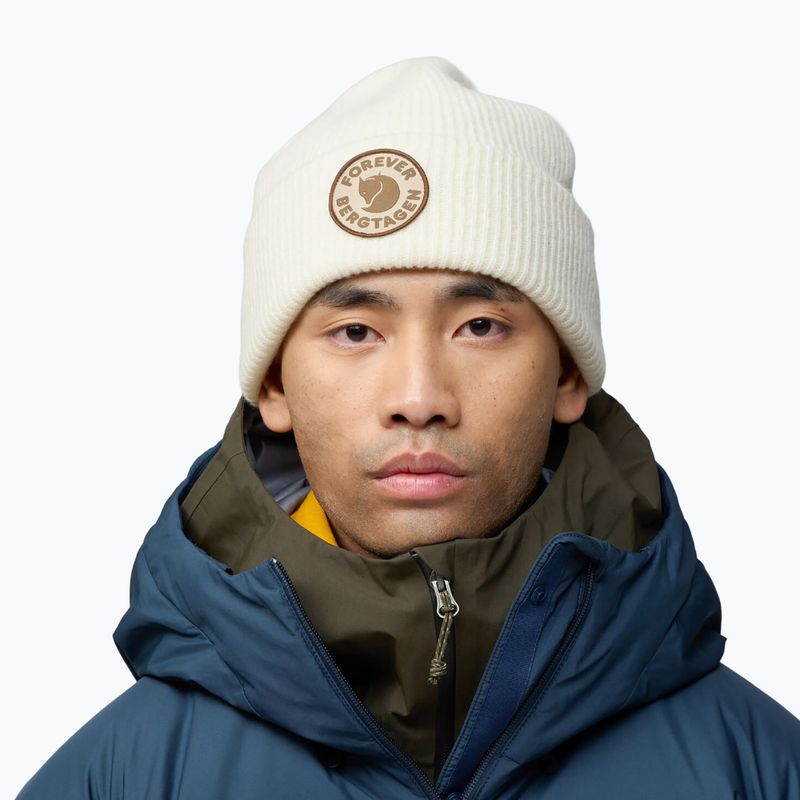 Căciulă de iarnă Fjällräven Bergtagen Forever Wool chalk white 4