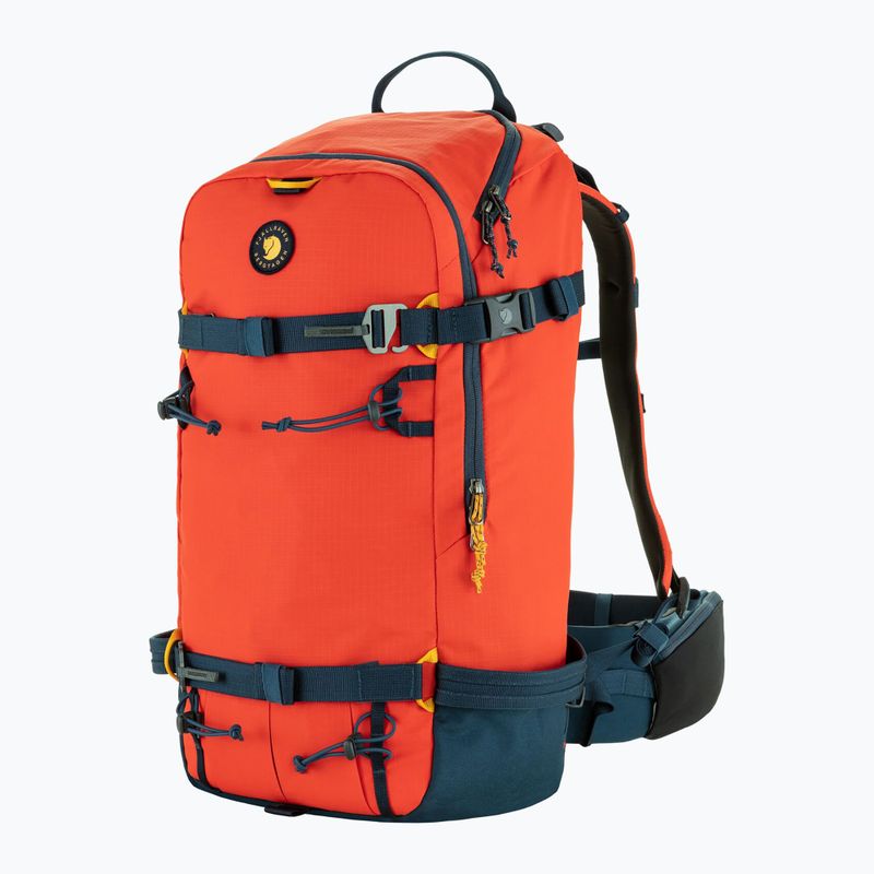 Rucsac de trekking Fjällräven Bergtagen Touring 30 l flame orange/mountain blue 2