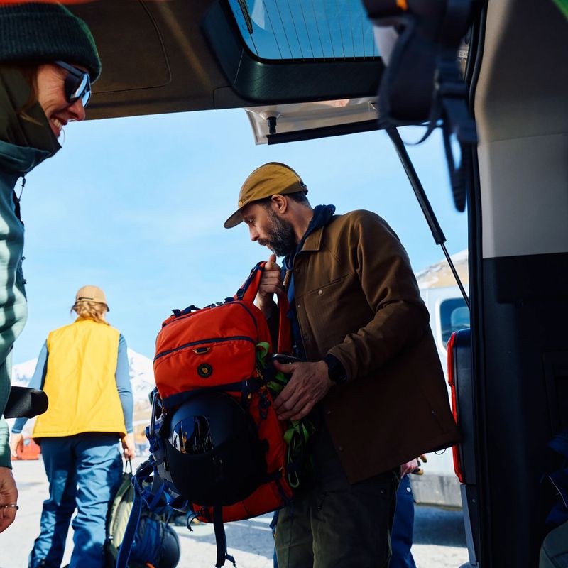 Rucsac de trekking Fjällräven Bergtagen Touring 30 l flame orange/mountain blue 4