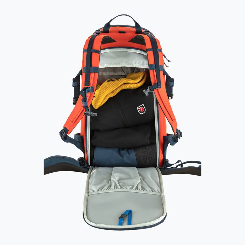 Rucsac de trekking Fjällräven Bergtagen Touring 30 l flame orange/mountain blue 7