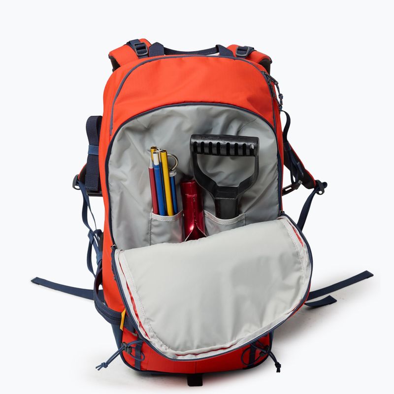 Rucsac de trekking Fjällräven Bergtagen Touring 30 l flame orange/mountain blue 9