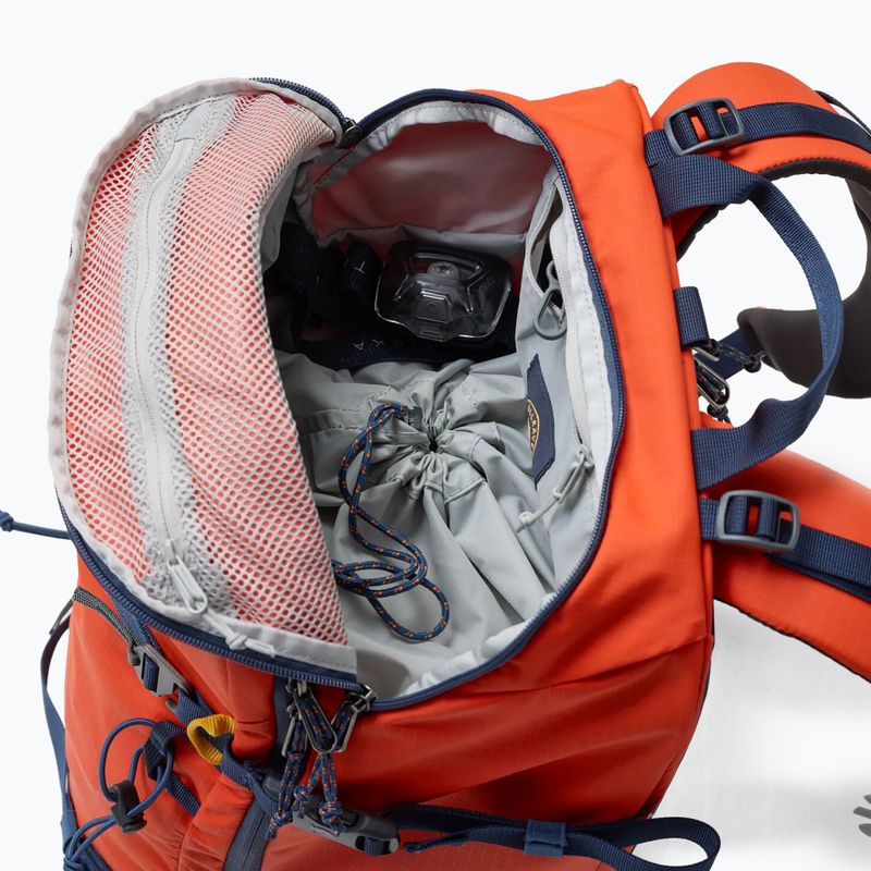 Rucsac de trekking Fjällräven Bergtagen Touring 30 l flame orange/mountain blue 10