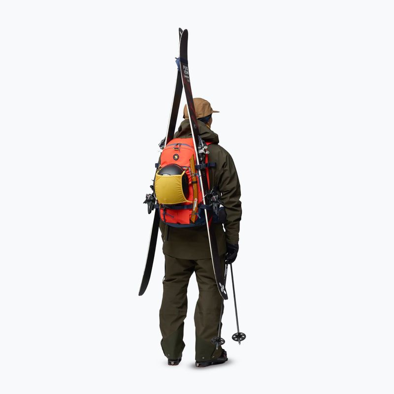Rucsac de trekking Fjällräven Bergtagen Touring 30 l flame orange/mountain blue 16