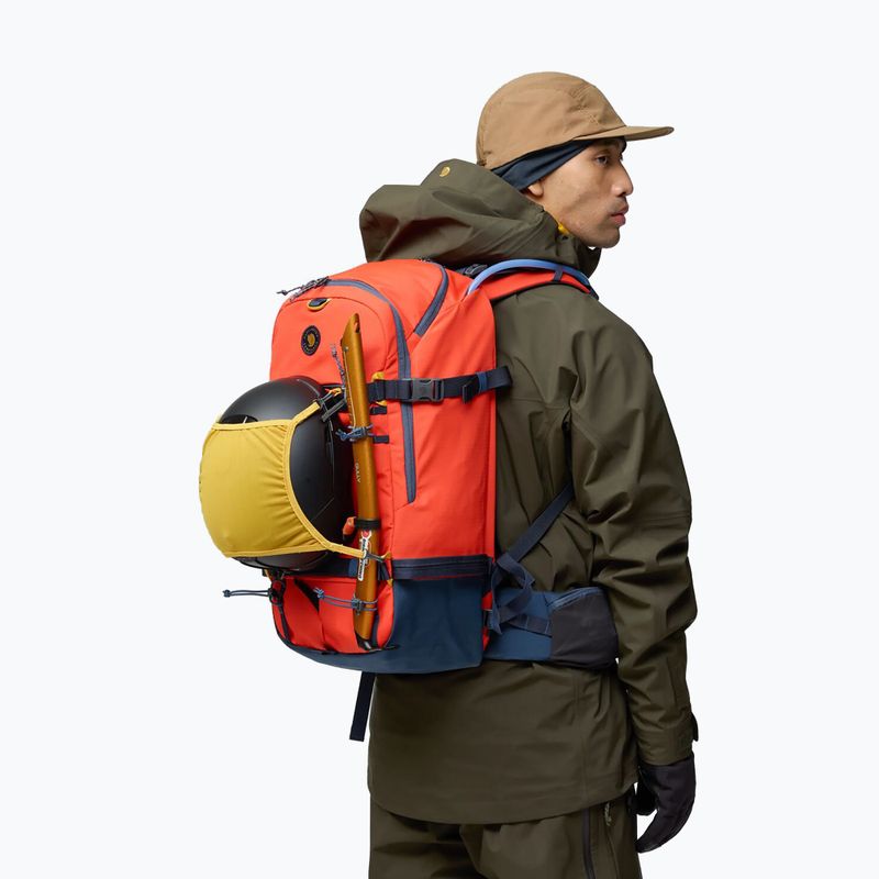 Rucsac de trekking Fjällräven Bergtagen Touring 30 l flame orange/mountain blue 17
