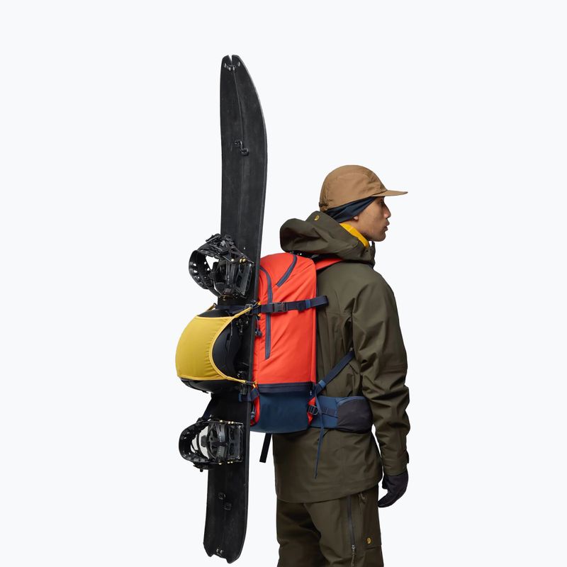 Rucsac de trekking Fjällräven Bergtagen Touring 30 l flame orange/mountain blue 18