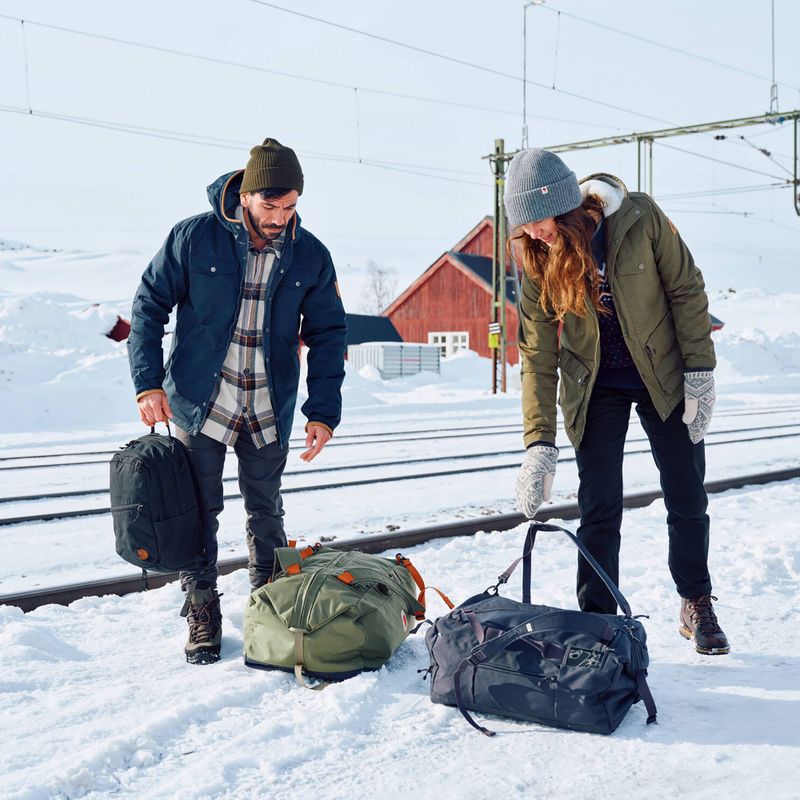 Geantă de călătorie Fjällräven Färden Duffel 80 l coal black 9