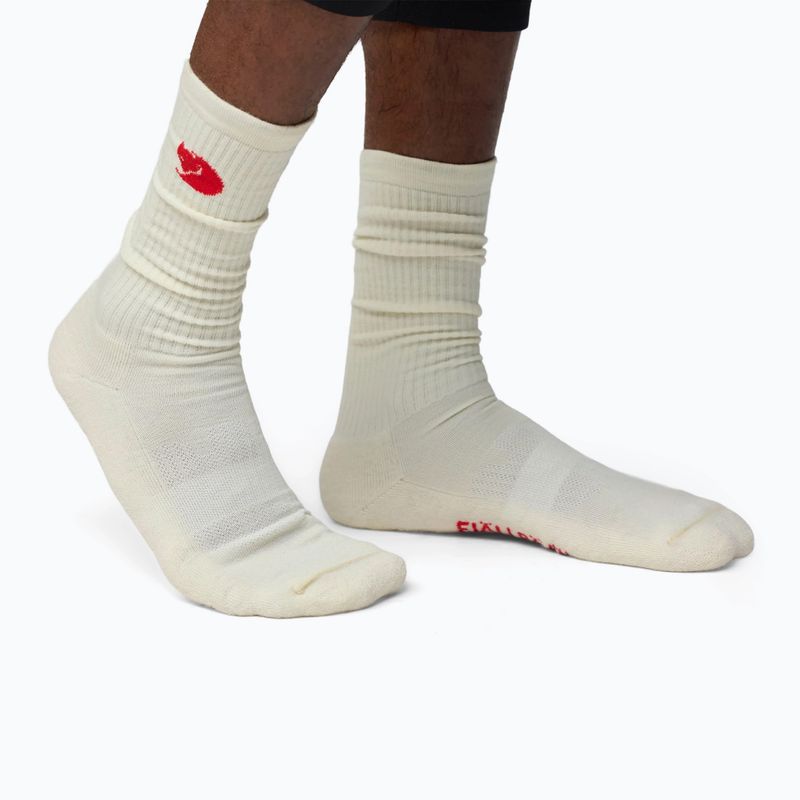 Șosete Fjällräven Wool eggshell 2