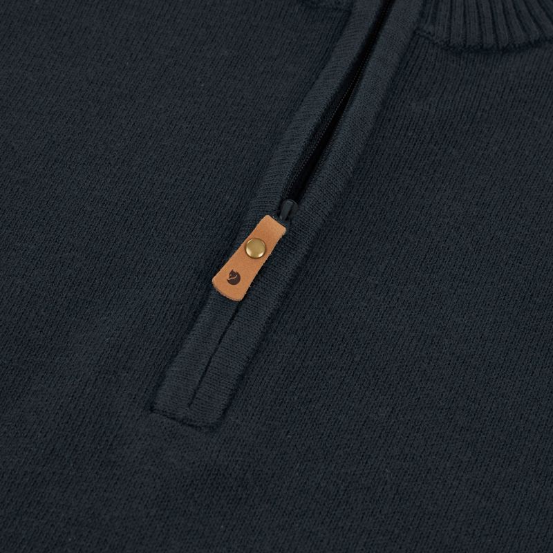 Bluză de trekking pentru bărbați Fjällräven Övik Lite Half Zip dark navy 3
