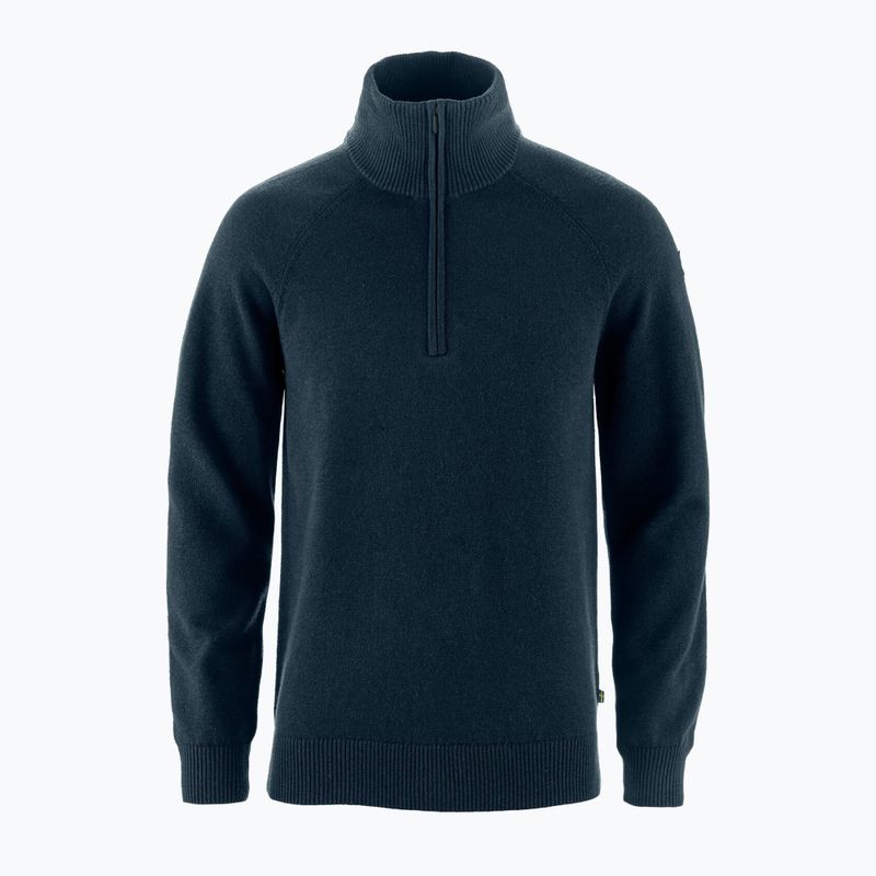 Bluză de trekking pentru bărbați Fjällräven Övik Lite Half Zip dark navy 5
