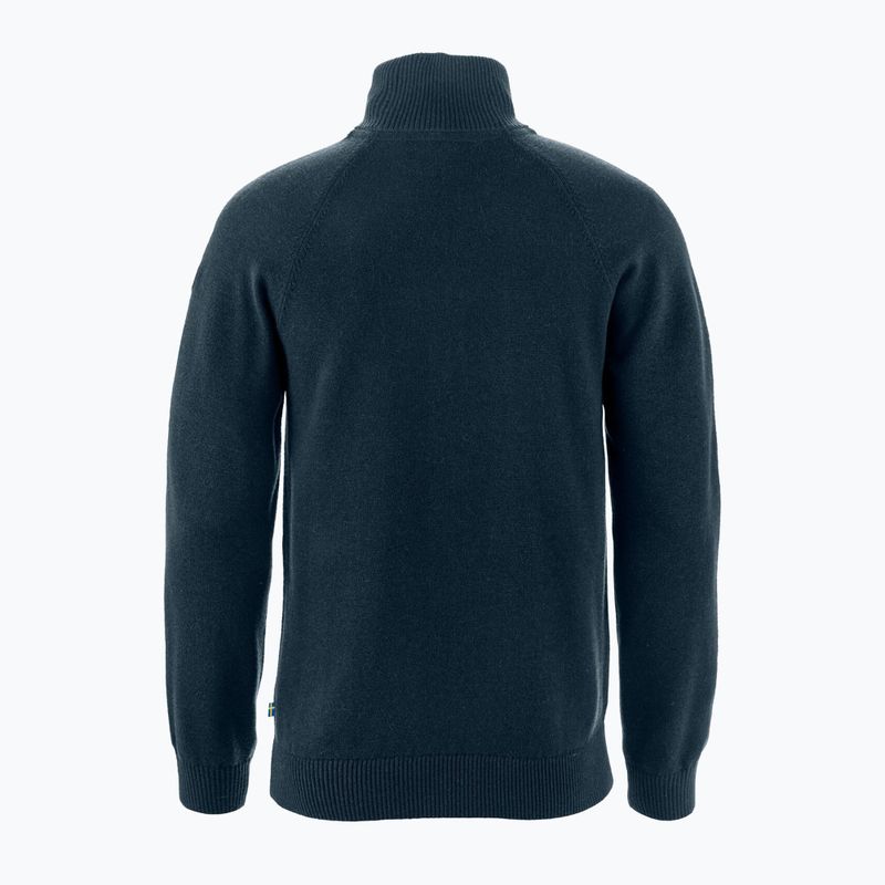 Bluză de trekking pentru bărbați Fjällräven Övik Lite Half Zip dark navy 6