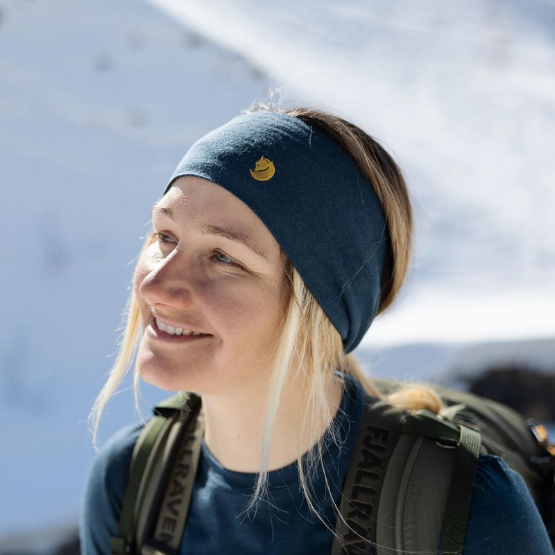 Bentiță Fjällräven Bergtagen Merino mountain blue 8