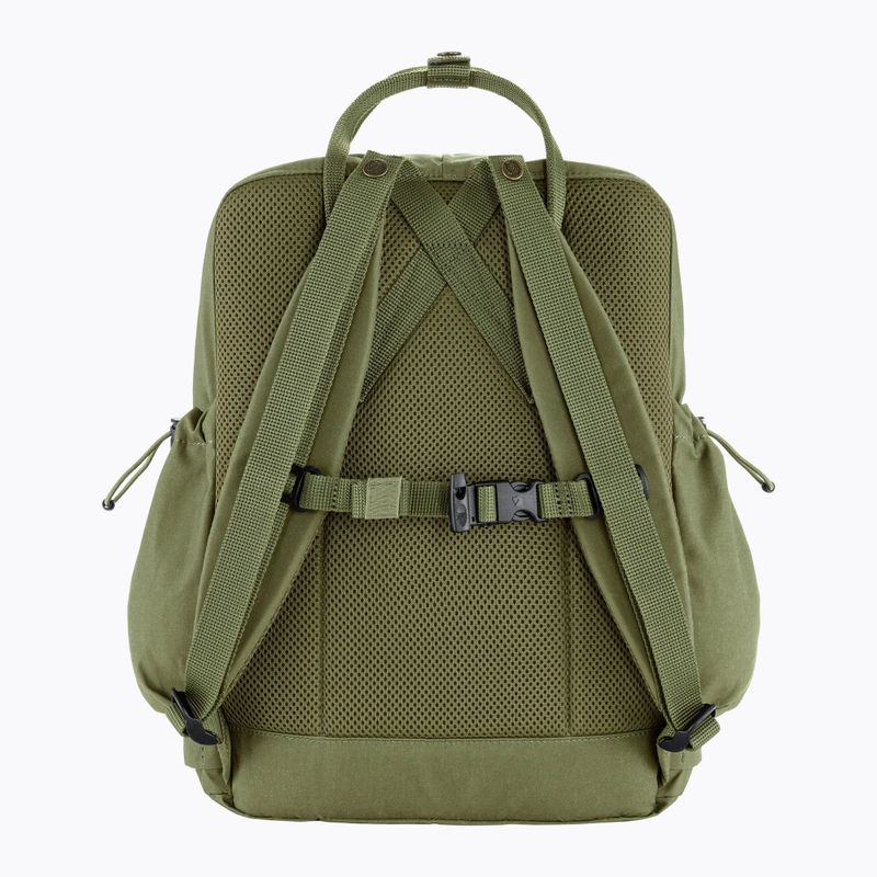 Rucsac urban Fjällräven Kånken Outlong 18 l verde 2