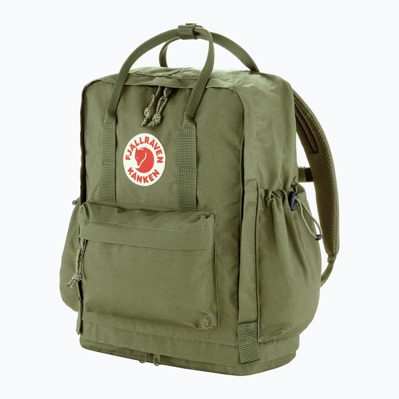 Rucsac urban Fjällräven Kånken Outlong 18 l verde 3