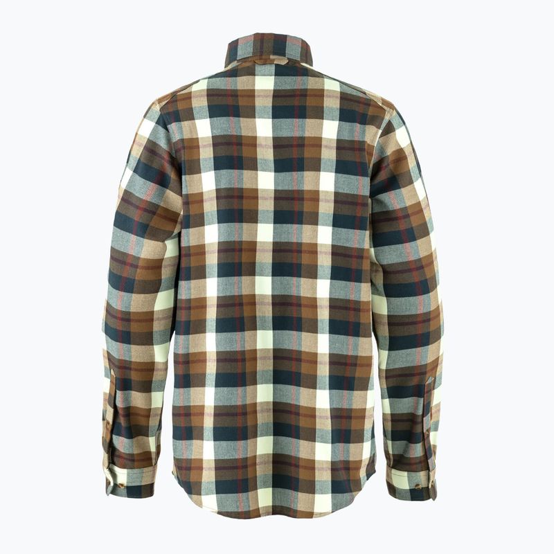 Cămașă pentru bărbați Fjällräven Fjällglim wood brown/maize yellow 2