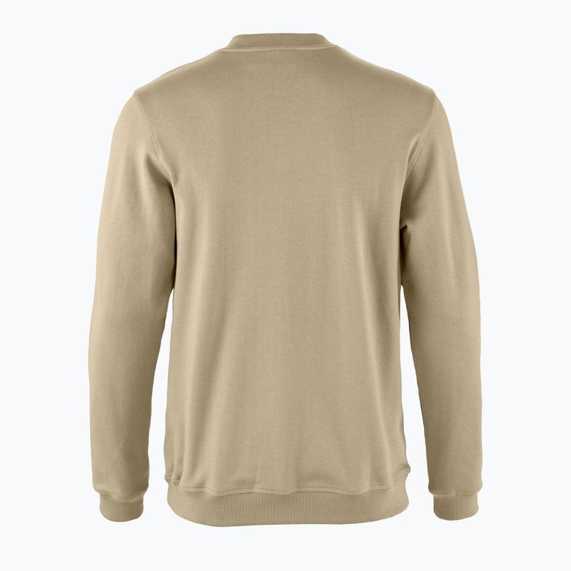 Bluză pentru bărbați Fjällräven 1960 Logo Badge Sweater fossil 2