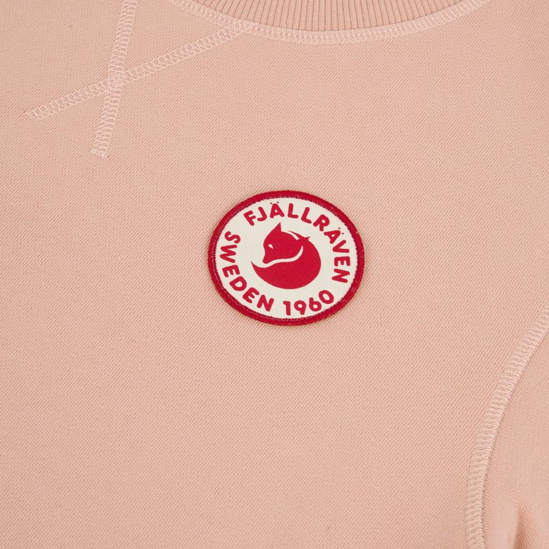 Bluză pentru bărbați Fjällräven 1960 Logo Badge Sweater chalk rose 3