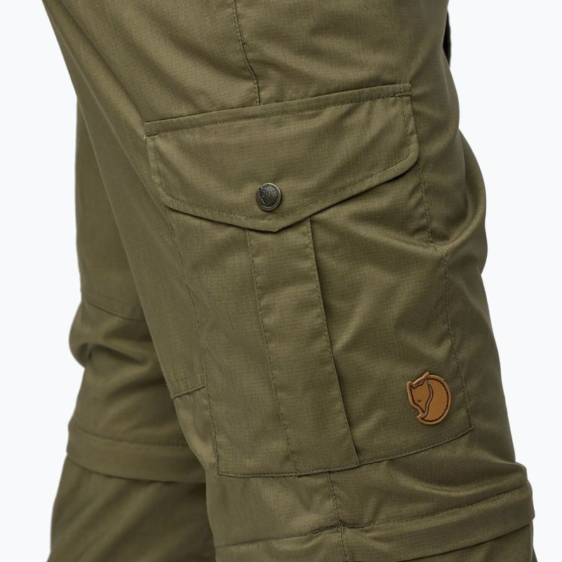 Pantaloni de trekking pentru bărbați Fjällräven Vidda Pro Lite Zip Off laurel green 8