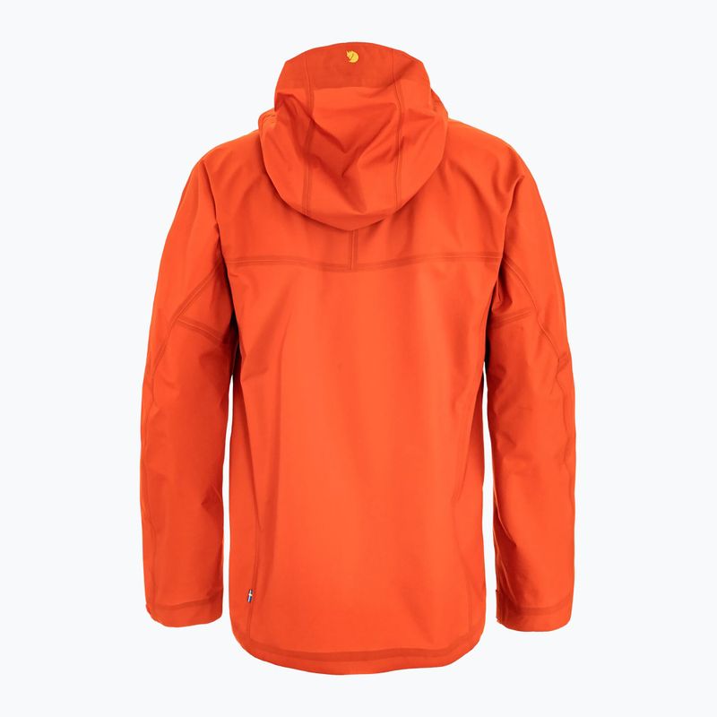 Geacă softshell pentru bărbați Fjällräven Bergtagen GTX Lite flame orange 4