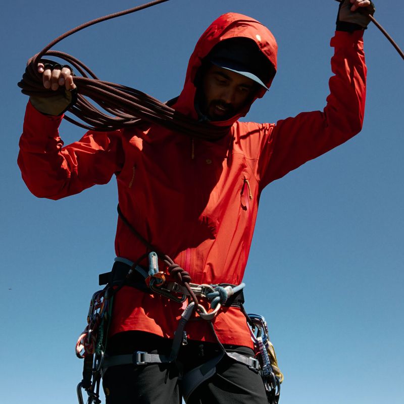 Geacă softshell pentru bărbați Fjällräven Bergtagen GTX Lite flame orange 7