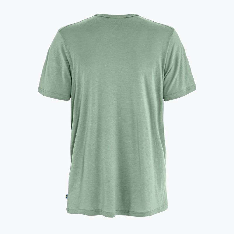 Tricou pentru bărbați Fjällräven High Coast misty green 2