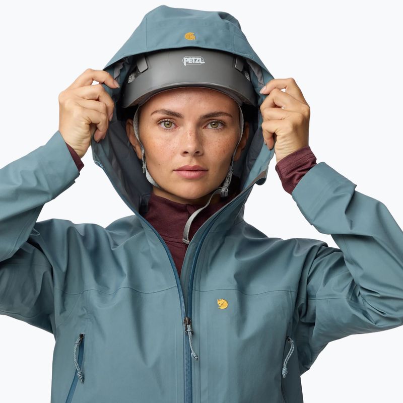 Geacă softshell pentru bărbați Fjällräven Bergtagen GTX Lite nimbus blue 7