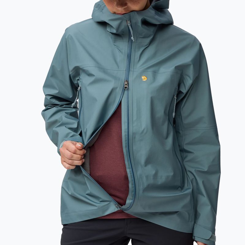 Geacă softshell pentru bărbați Fjällräven Bergtagen GTX Lite nimbus blue 9