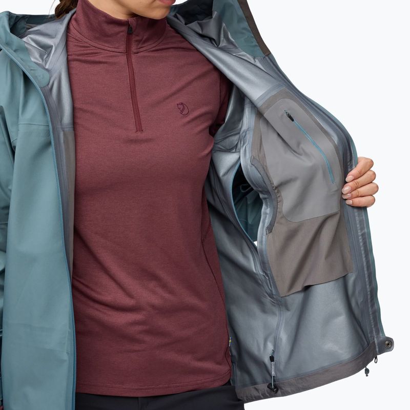 Geacă softshell pentru bărbați Fjällräven Bergtagen GTX Lite nimbus blue 10