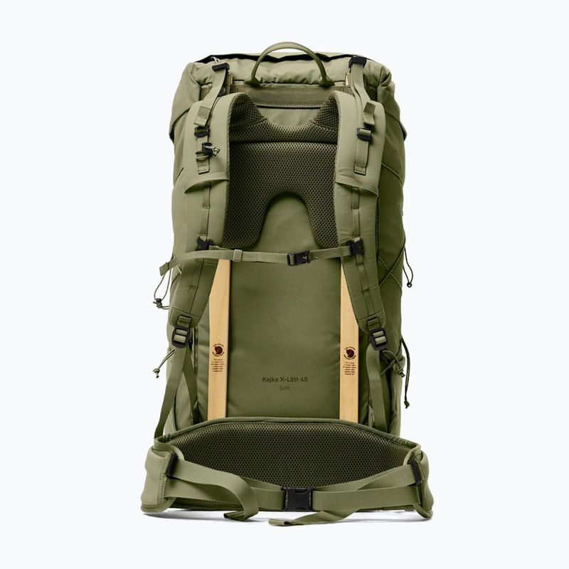 Rucsac de trekking Fjällräven Kajka X-Lätt 45 l green 3